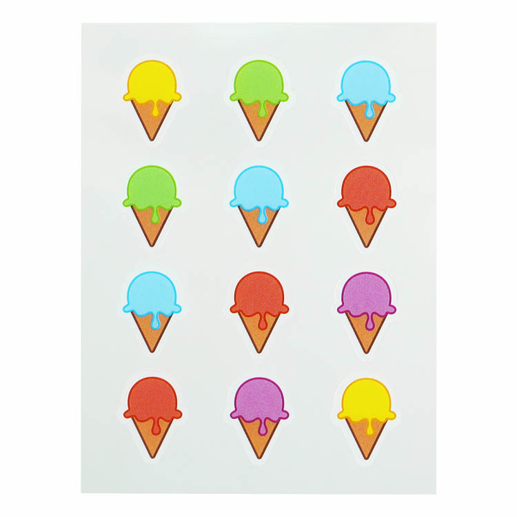 Printed Pimple Patch with Ice Cream Icons
