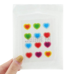 Coloful Heart Shaped Blemish Patch