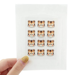 Cute Tiger Shaped Pimple Sticker