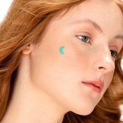 Moon Shaped Hydrocolloid Spot Patch