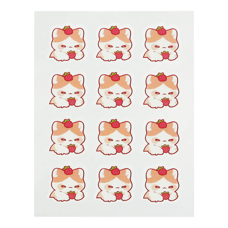 Cute Cat Shaped Pimple Sticker