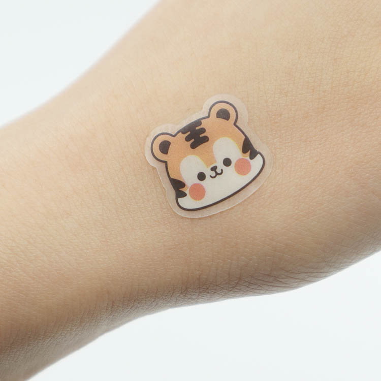 Cute Tiger Shaped Pimple Sticker