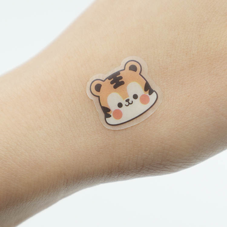Cute Tiger Shaped Pimple Sticker