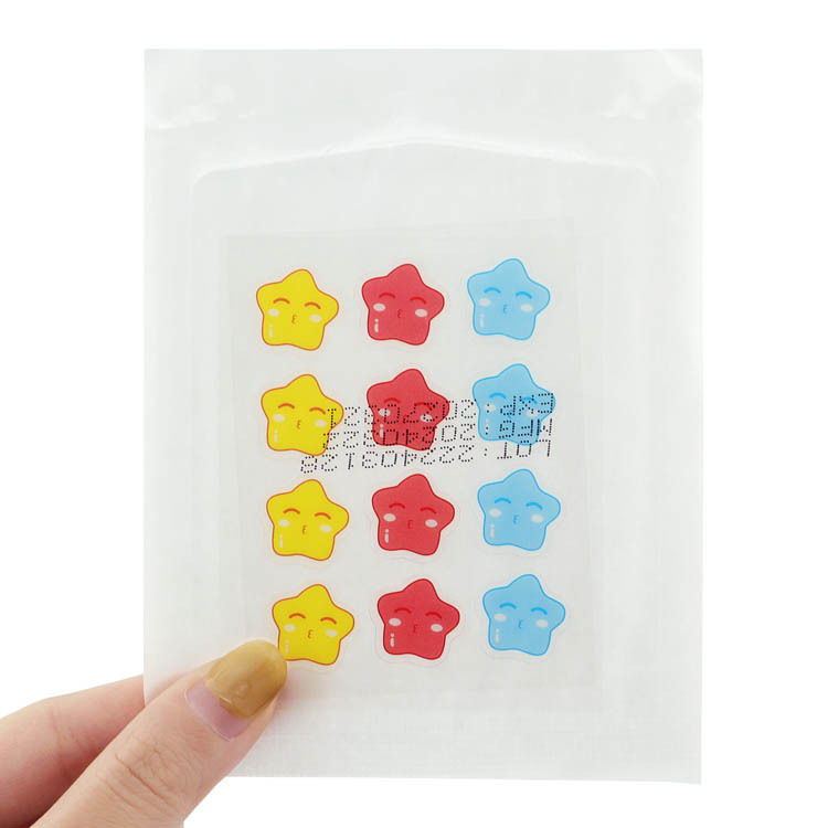 Smily Star Shaped Pimple Sticker