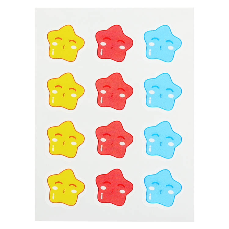 Smily Star Shaped Pimple Sticker