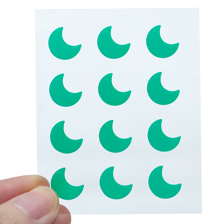 Moon Shaped Hydrocolloid Spot Patch