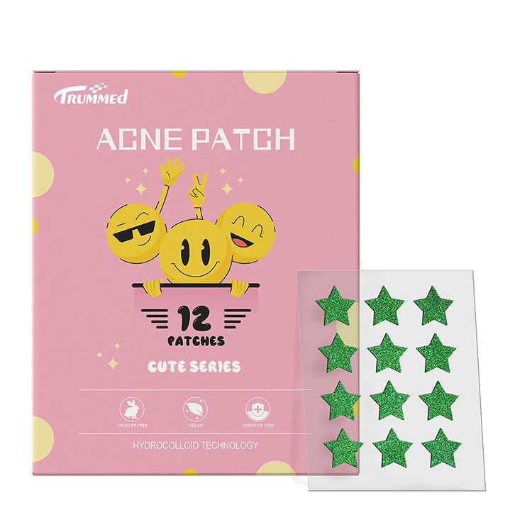 Glitter Hydrocolloid Pimple Stickers