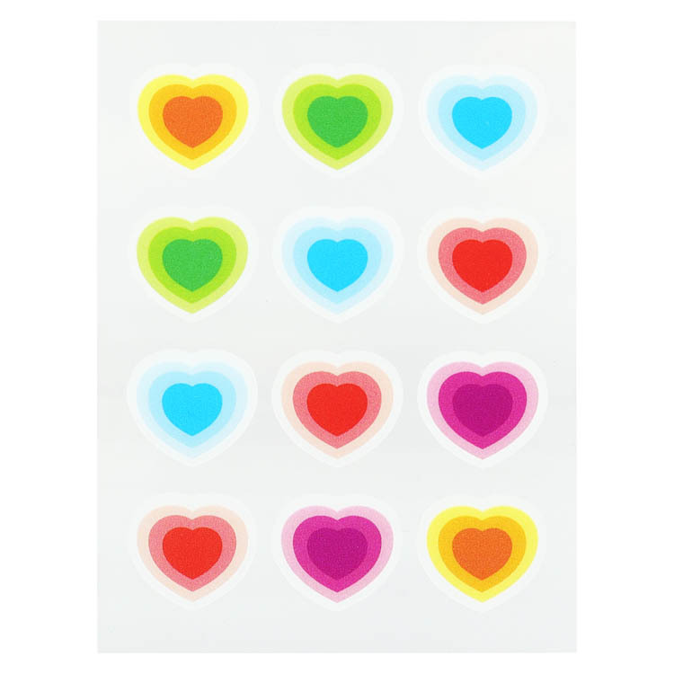 Coloful Heart Shaped Blemish Patch