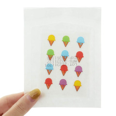 Printed Pimple Patch with Ice Cream Icons