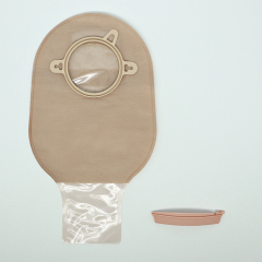 Two Piece Ileostomy Drainage Pouch with Clamp Closure 45mm 50mm 60mm 70mm