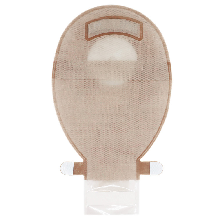 Two Piece Drainable Ostomy Pouch with New Velcro Closure 45mm 50mm 60mm 70mm