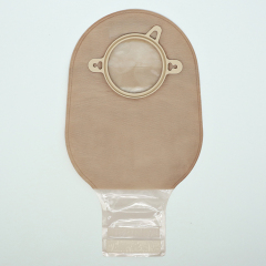 Two Piece Drainable Ostomy Pouch with Velcro Closure 45mm 50mm 60mm 70mm