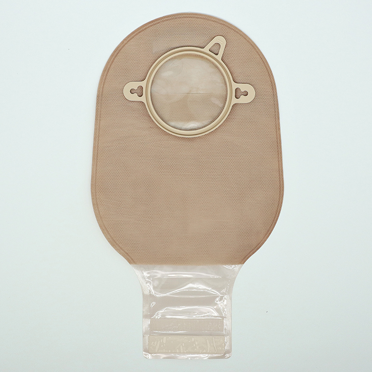 Two Piece Drainable Ostomy Pouch with Velcro Closure 45mm 50mm 60mm 70mm