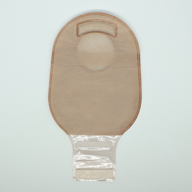 Two Piece Drainable Ostomy Pouch with Velcro Closure 45mm 50mm 60mm 70mm