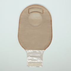 Two Piece Drainable Ostomy Pouch with Velcro Closure 45mm 50mm 60mm 70mm