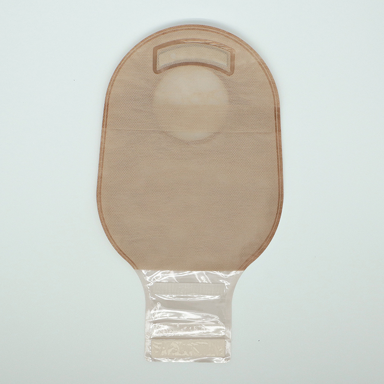 Two Piece Drainable Ostomy Pouch with Velcro Closure 45mm 50mm 60mm 70mm