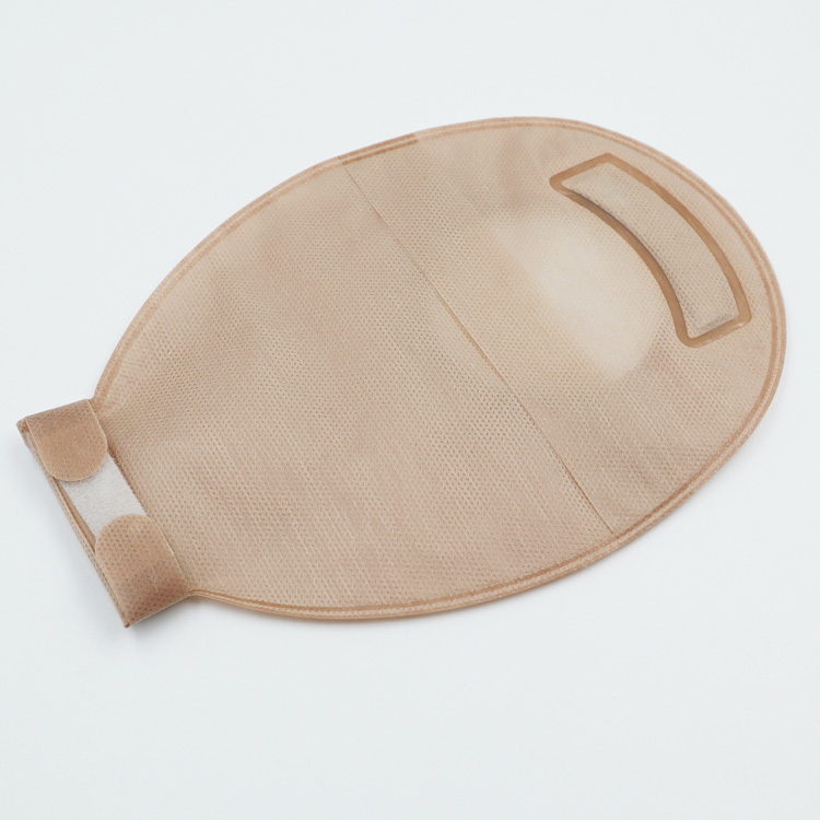 Hypoallergenic One piece Drainable Ostomy Pouch with New Velcro Closure 45mm 50mm 60mm 70mm