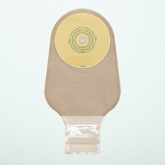 Hypoallergenic One piece Drainable Colostomy Bag with Velcro Closure 45mm 50mm 60mm 70mm