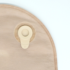 One piece Drainable Ostomy Pouch with Irrigation Port