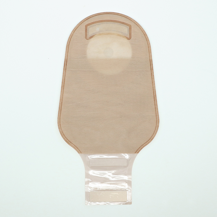 Hypoallergenic One piece Drainable Colostomy Bag with Velcro Closure 45mm 50mm 60mm 70mm