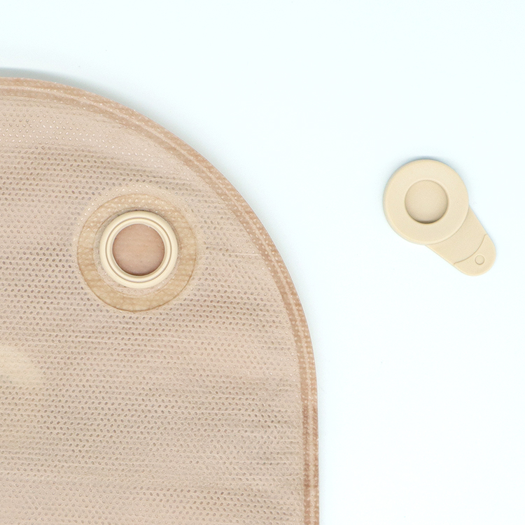 One piece Drainable Ostomy Pouch with Irrigation Port