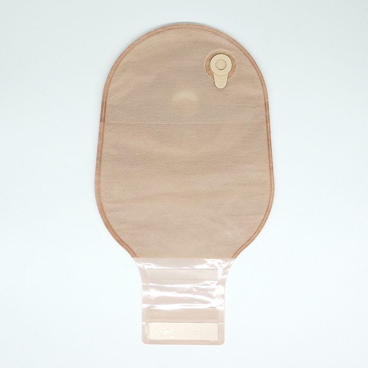 One piece Drainable Ostomy Pouch with Irrigation Port