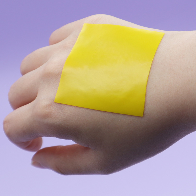 Yellow Hydrocolloid Roll Tape, Cut-to-Size Hydrocolloid Patch Bandages for Acne Care and Wound Care