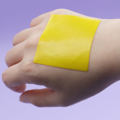 Yellow Hydrocolloid Roll Tape, Cut-to-Size Hydrocolloid Patch Bandages for Acne Care and Wound Care