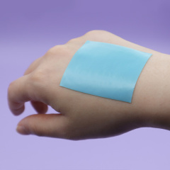 Blue Self Adhesive Hydrocolloid Roll Tape, Cut-to-Size Hydrocolloid Patch Bandages for Acne Care and Wound Care