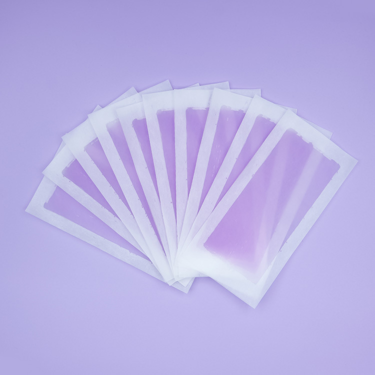 Trummed Light Purple At Home Waxing Strips for Hair Removal, for Sensitive Skin