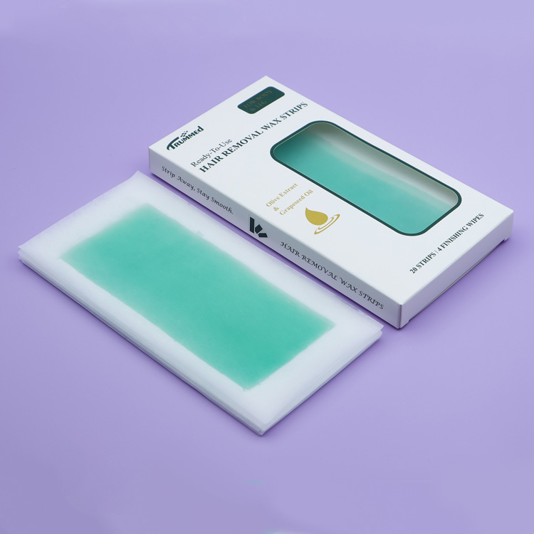 Trummed Green Hair Removal Wax Kit, for Normal Skin Body and Leg