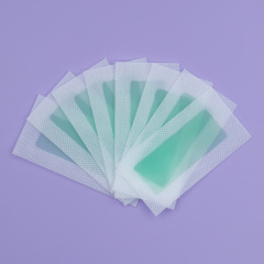 Trummed Green Bikini Hair Removal Kit Ready To Use Mini Wax Strips for Sensitive Skin Hair Removal