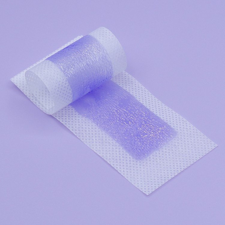 Trummed Ready To Use Face Waxing Kit Hypoallergenic Facial Wax Strips in Purple Color For At Home Hair Removal