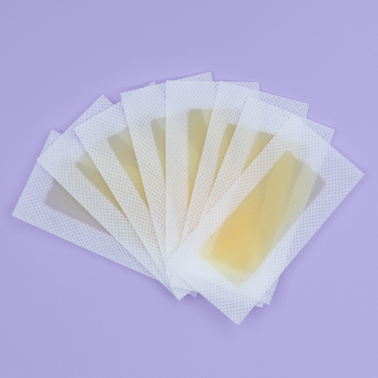 Trummed Ready To Use Facial Wax Strips Hypoallergenic Hair Removal Face Waxing Strips for Sensitive Skin Face and Bikini Area