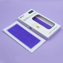 Trummed Body Hair Wax Removal Strip Dark Purple Wax Paper Strips Hair Removal Waxing Strips for Normal Skin Type