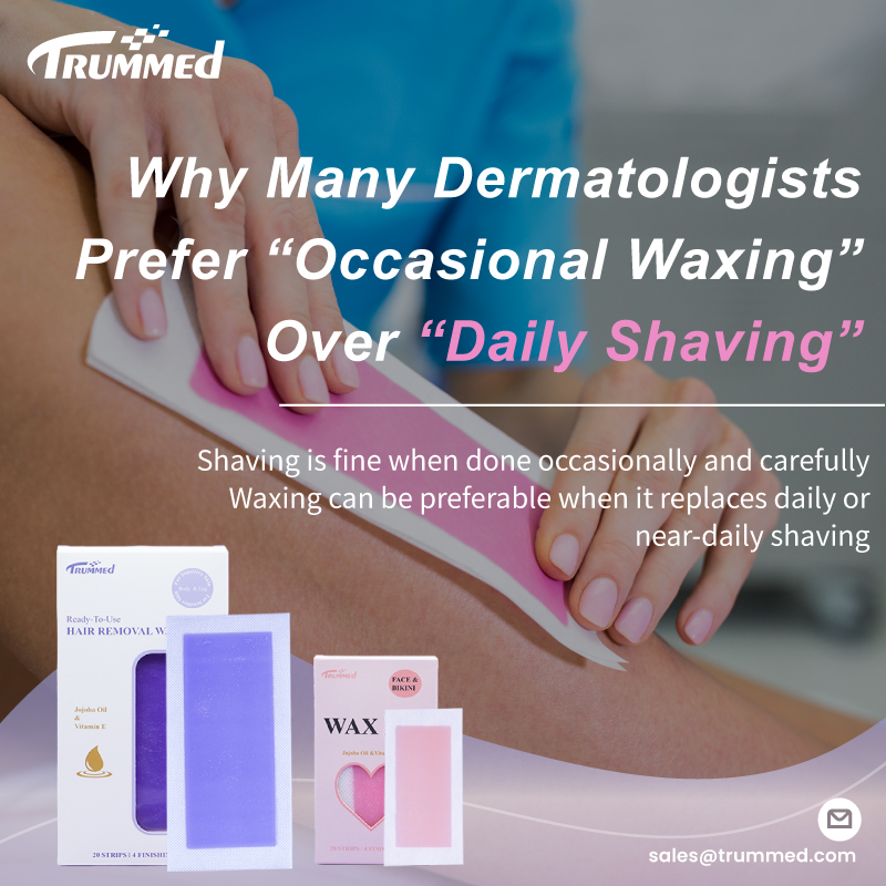 Why Many Dermatologists Prefer “Occasional Waxing” Over “Daily Shaving”