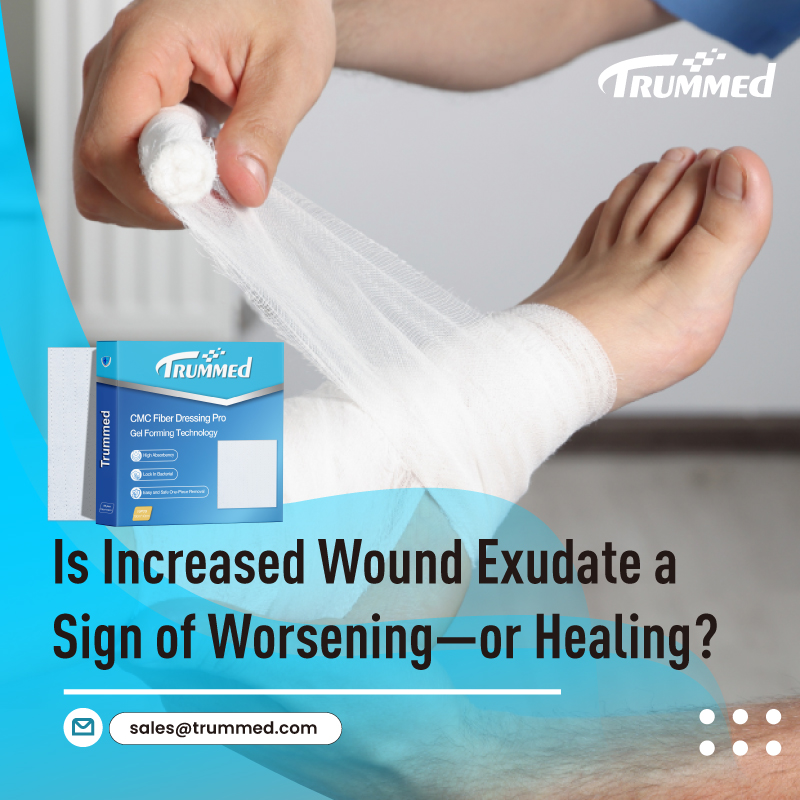 Is Increased Wound Exudate a Sign of Worsening—or Healing?