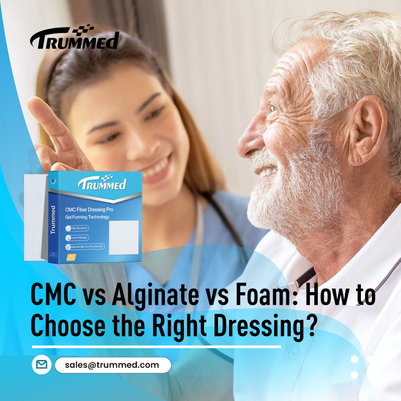 CMC vs Alginate vs Foam: How to Choose the Right Dressing?