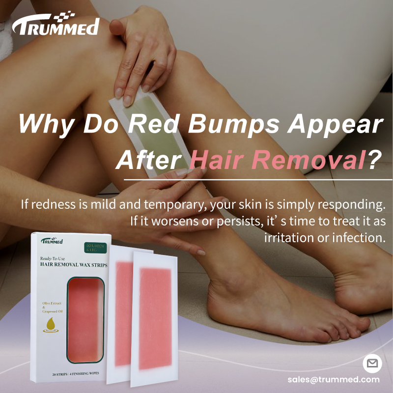 Why Do Red Bumps Appear After Hair Removal?