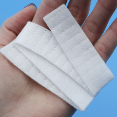 Trummed Carboxymethyl Cellulose CMC Fiber Wound Dressing Super Absorbent Gel Forming Fiber Dressing for Pressure Ulcers