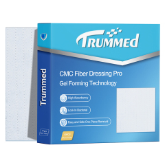 Trummed CMC Hydrofiber Wound Dressing CMC Fiber Dressing for Moderate to Heavy Exudate Wounds