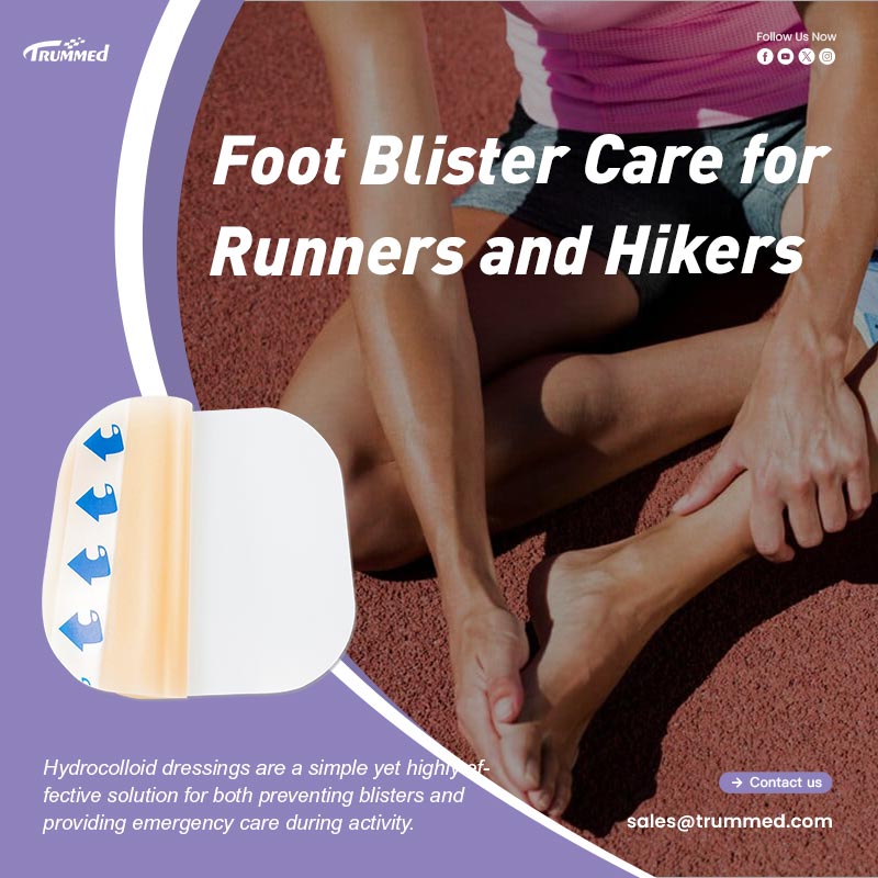 Foot Blister Care for Runners and Hikers