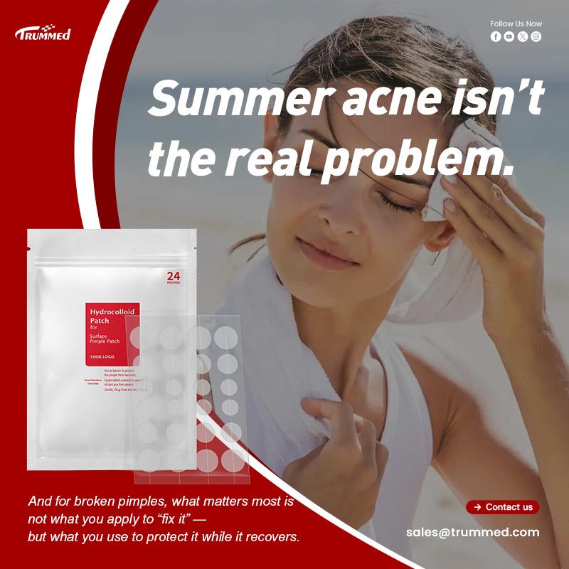 Summer acne isn’t the real problem.