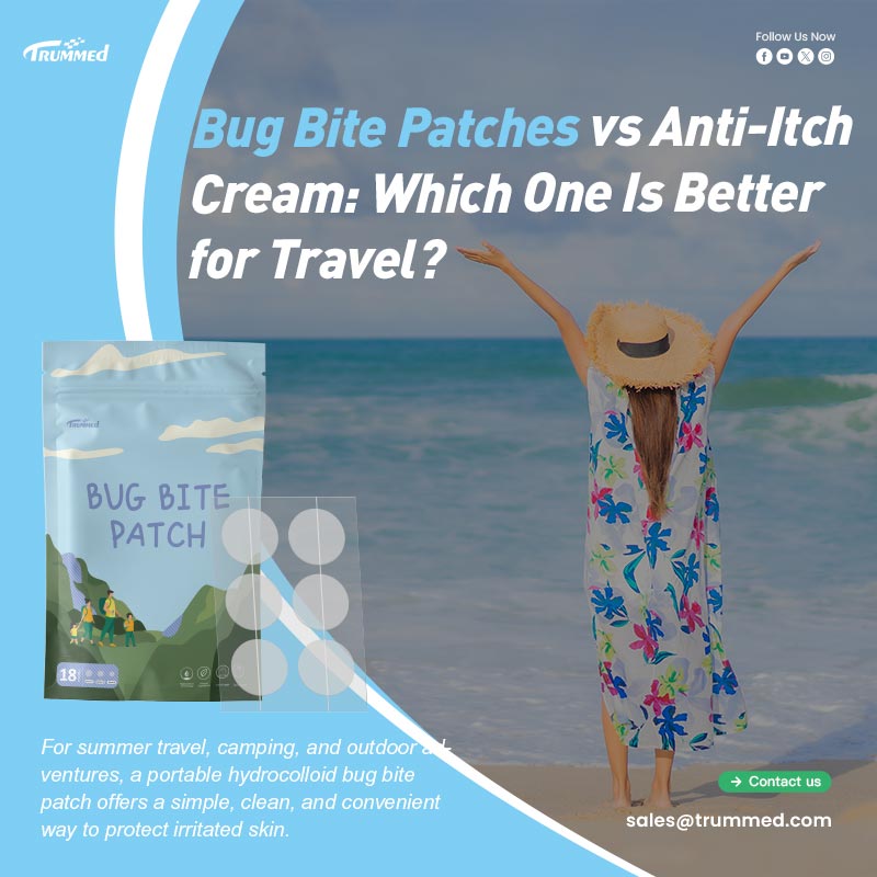 Bug Bite Patches vs Anti-Itch Cream: Which One Is Better for Travel?