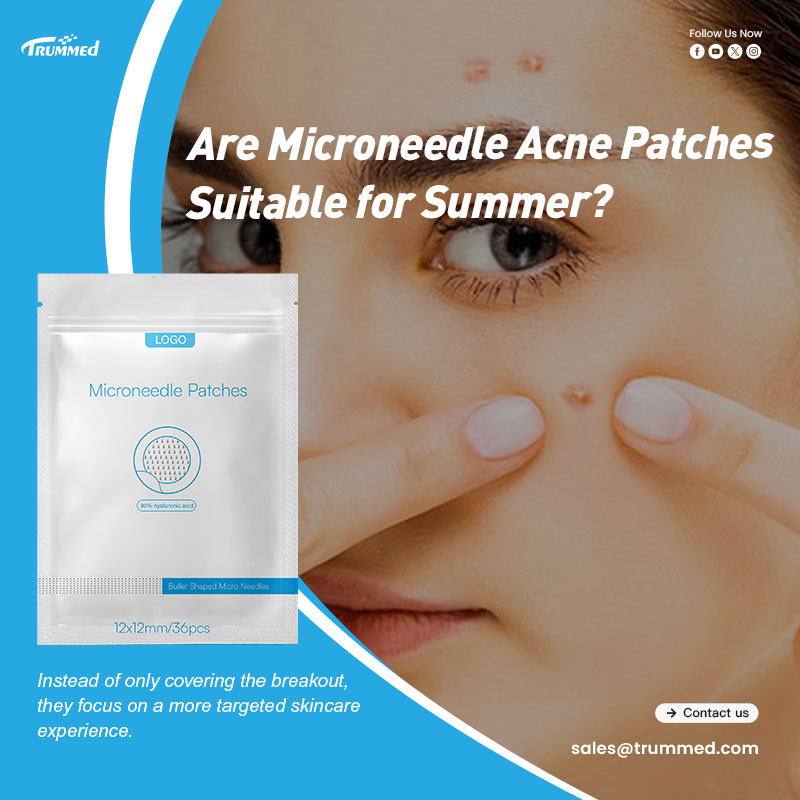 Are Microneedle Acne Patches Suitable for Summer?
