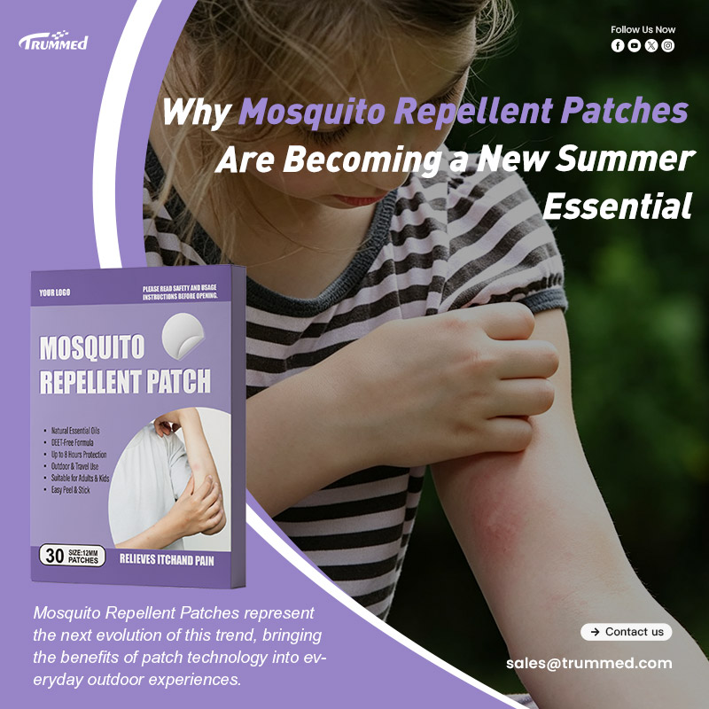 Why Mosquito Repellent Patches Are Becoming a New Summer Essential