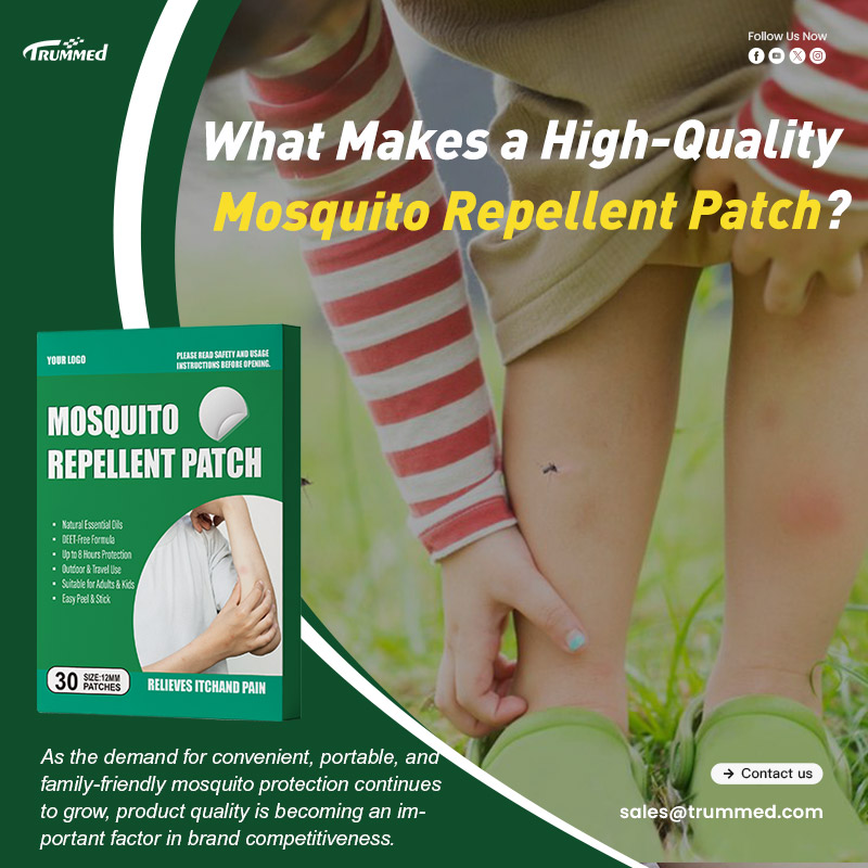 What Makes a High-Quality Mosquito Repellent Patch?