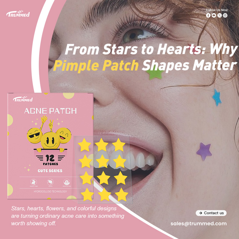 From Stars to Hearts: Why Pimple Patch Shapes Matter