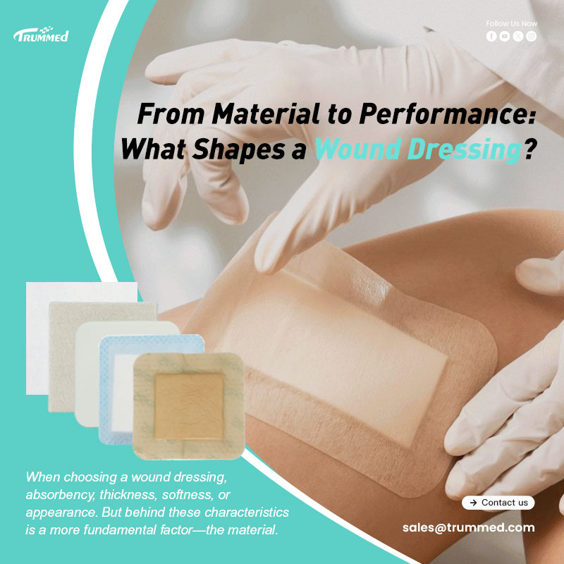 From Material to Performance: What Shapes a Wound Dressing?
