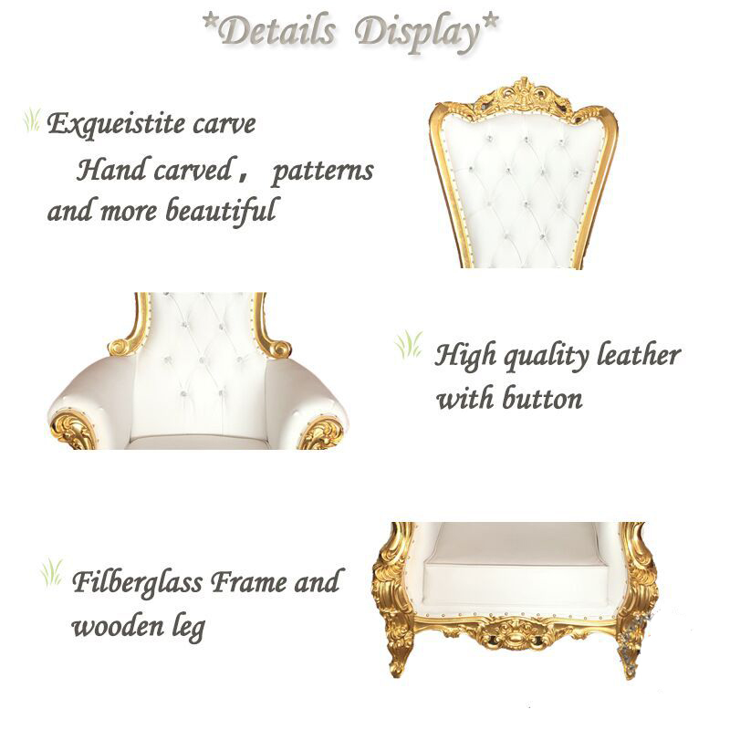 Hot Selling Wholesale King And Queen Throne Chairs For Rental Wedding  Party,Wedding Sofa Chair